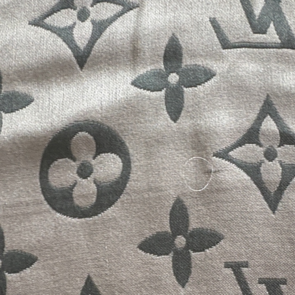 Gray and Pink Fashion Scarf - Picture 9 of 11